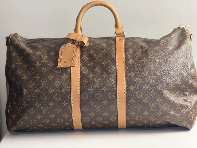 Louis Vuitton Keepall 55 Monogram Canvas Top Handle