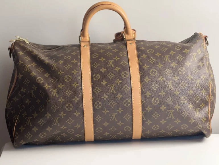 Louis Vuitton Keepall 55 Monogram Canvas Top Handle