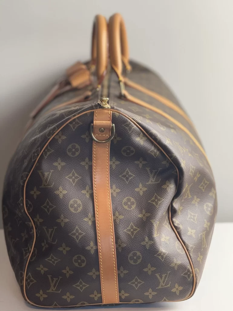 Louis Vuitton Keepall 55 Monogram Canvas Top Handle