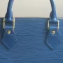 Pre Owned Louis Vuitton Alma PM Epi Leather Blue