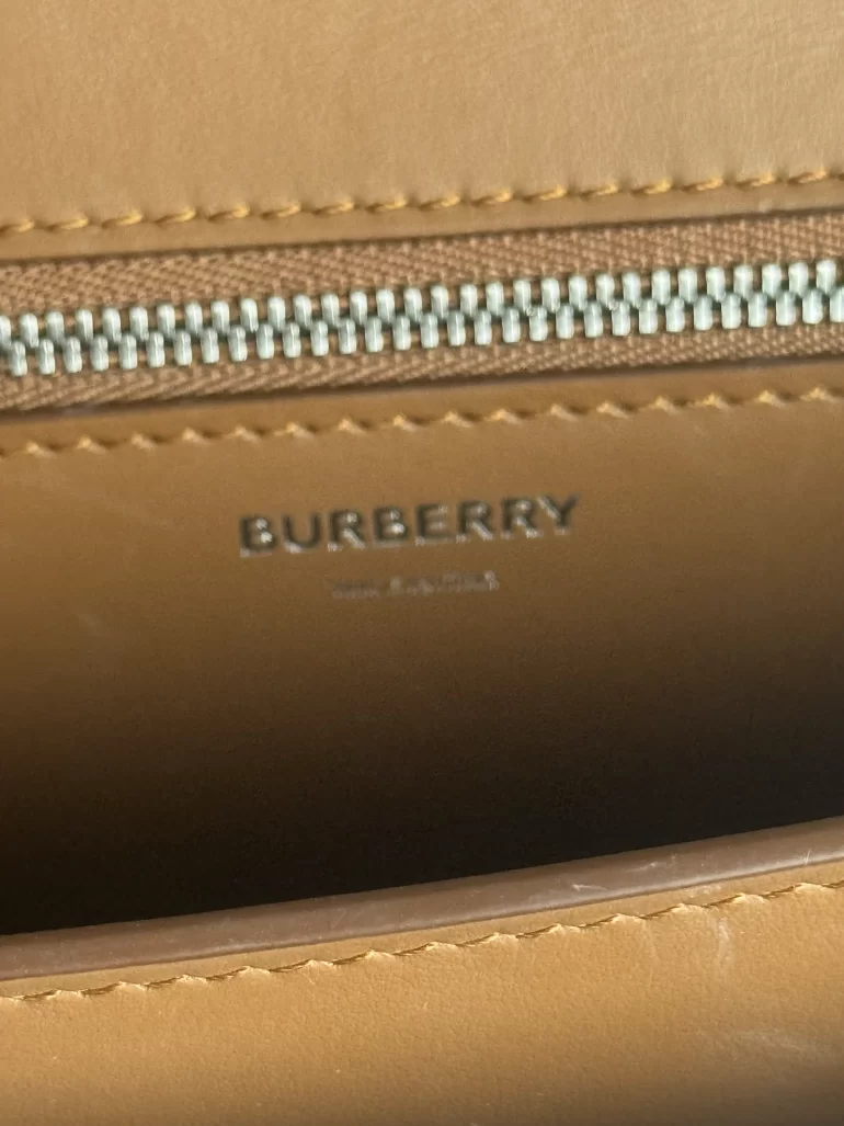 Burberry Small TB Leather Shoulder Bag