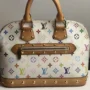 Louis Vuitton Monogram Murakami Alma PM Multicolor White