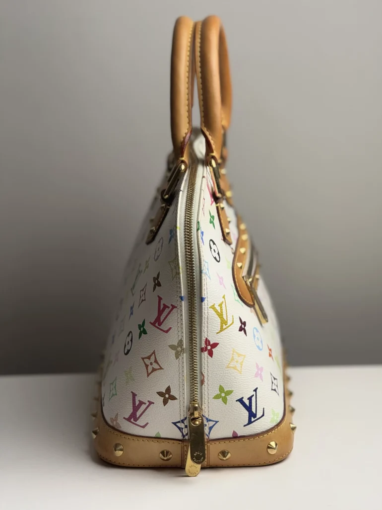 Louis Vuitton Monogram Murakami Alma PM Multicolor White