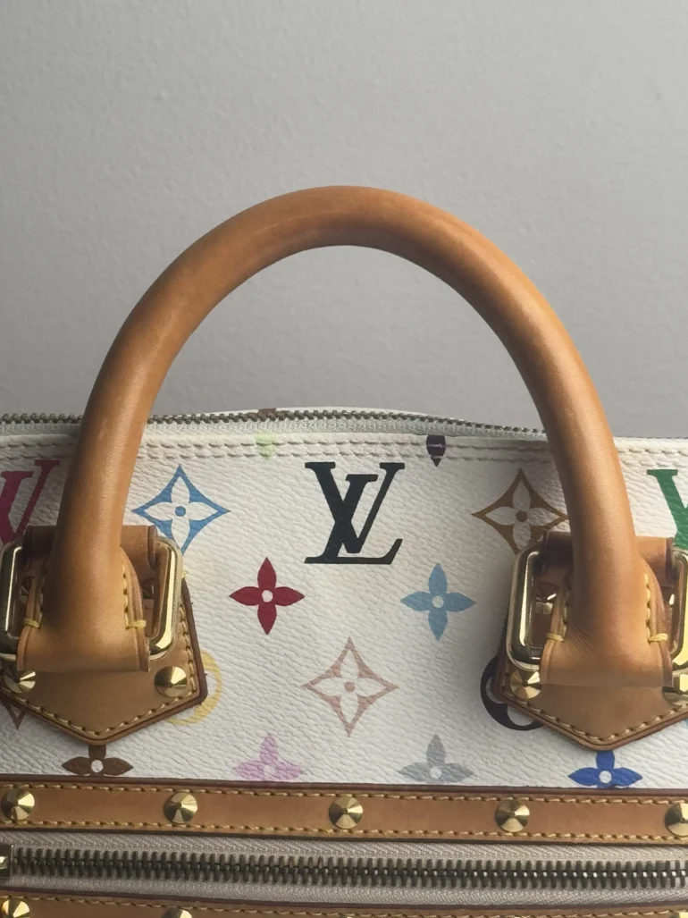 Louis Vuitton Monogram Murakami Alma PM Multicolor White