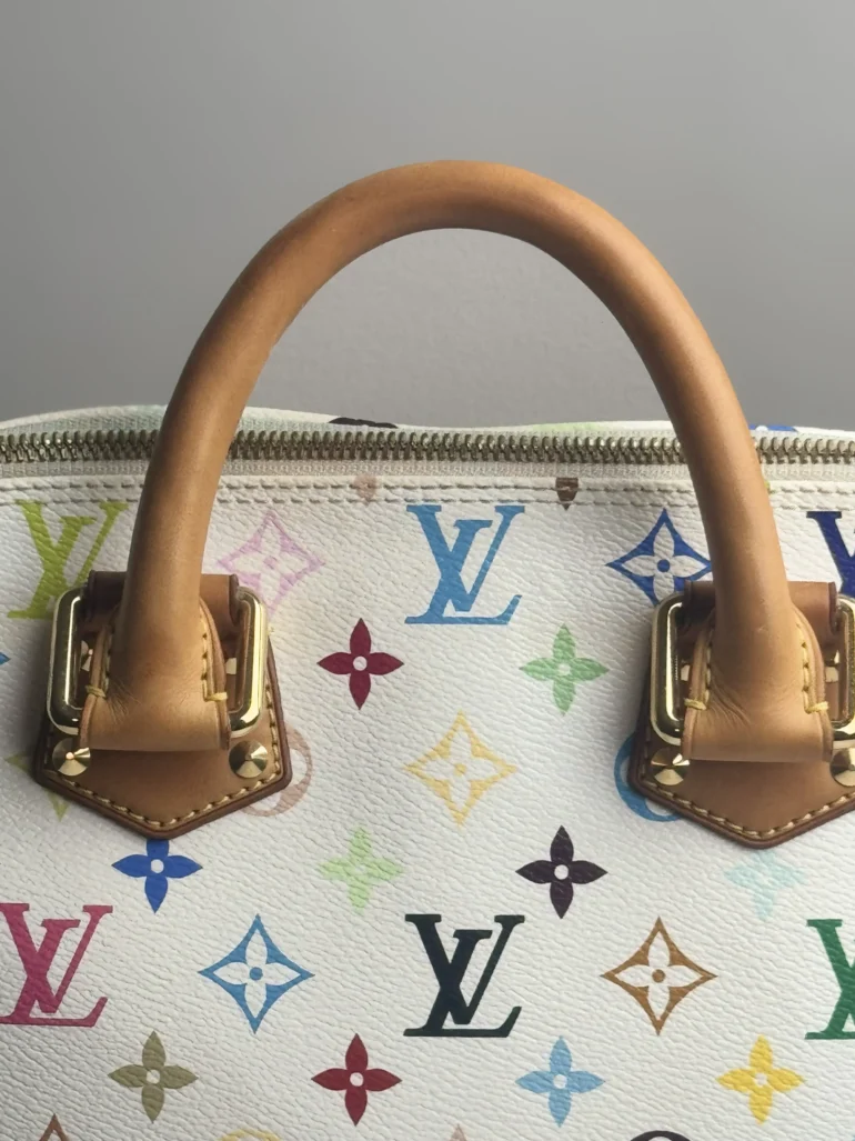 Louis Vuitton Monogram Murakami Alma PM Multicolor White