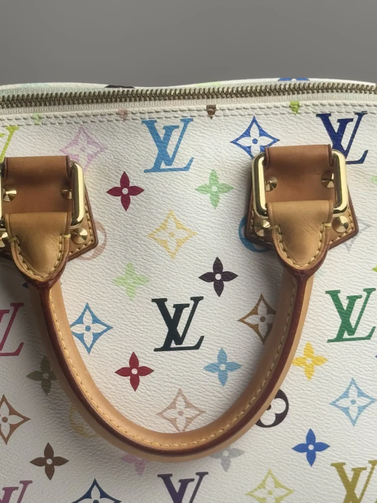 Louis Vuitton Monogram Murakami Alma PM Multicolor White