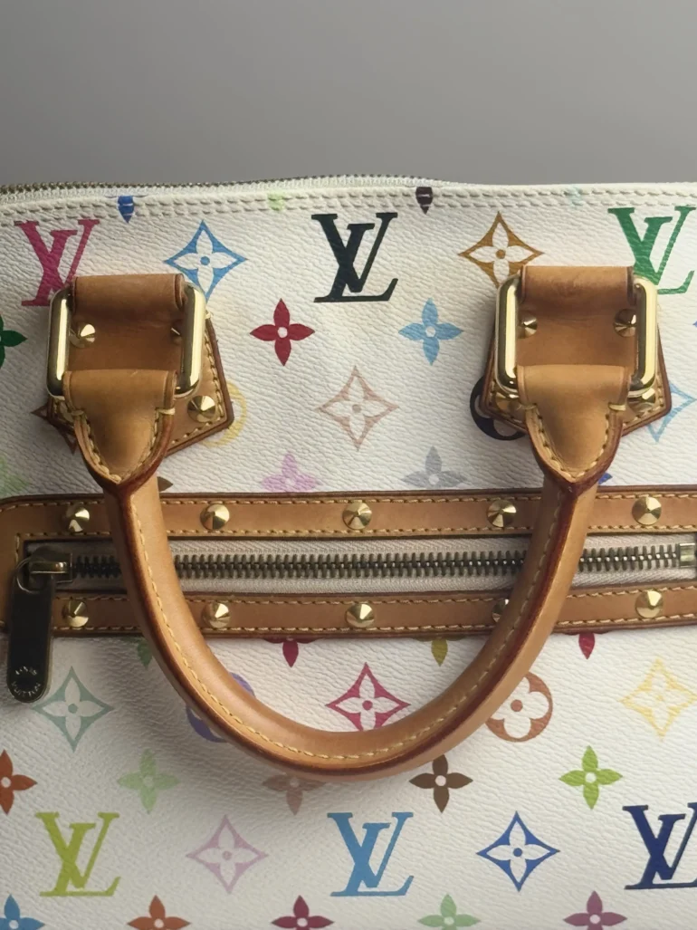 Louis Vuitton Monogram Murakami Alma PM Multicolor White