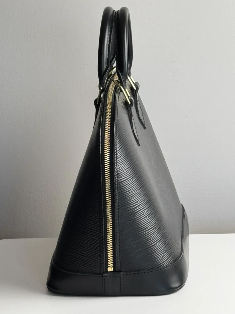 Louis Vuitton Alma PM Black Epi Top Handle Bag