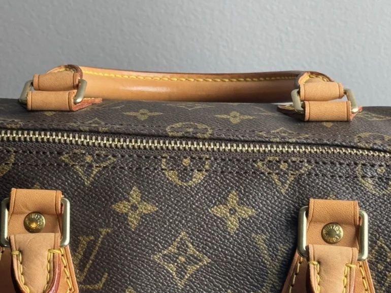 Louis Vuitton Speedy 35 Monogram Top Handle Tote