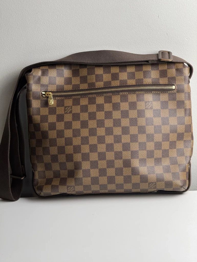 Louis Vuitton Damier Ebene Brooklyn MM Messenger Bag