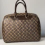 Louis Vuitton Damier Ebene Deauville Top Handle Bag