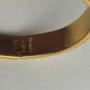 Pre Owned Hermes Enamel Narrow Clic Clac H Bracelet GM Soleil