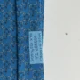 Hermes Blue Silk Tie
