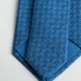 Hermes Blue Silk Tie