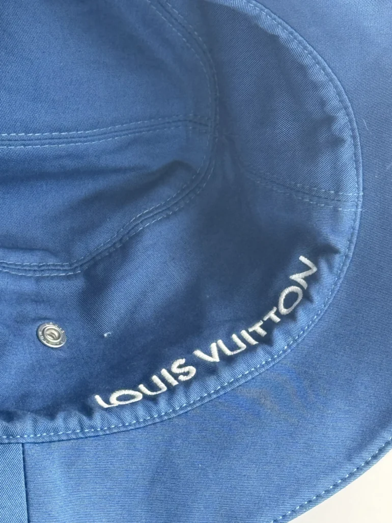 Louis Vuitton Denim Monogram Essential Reversible Bucket Hat