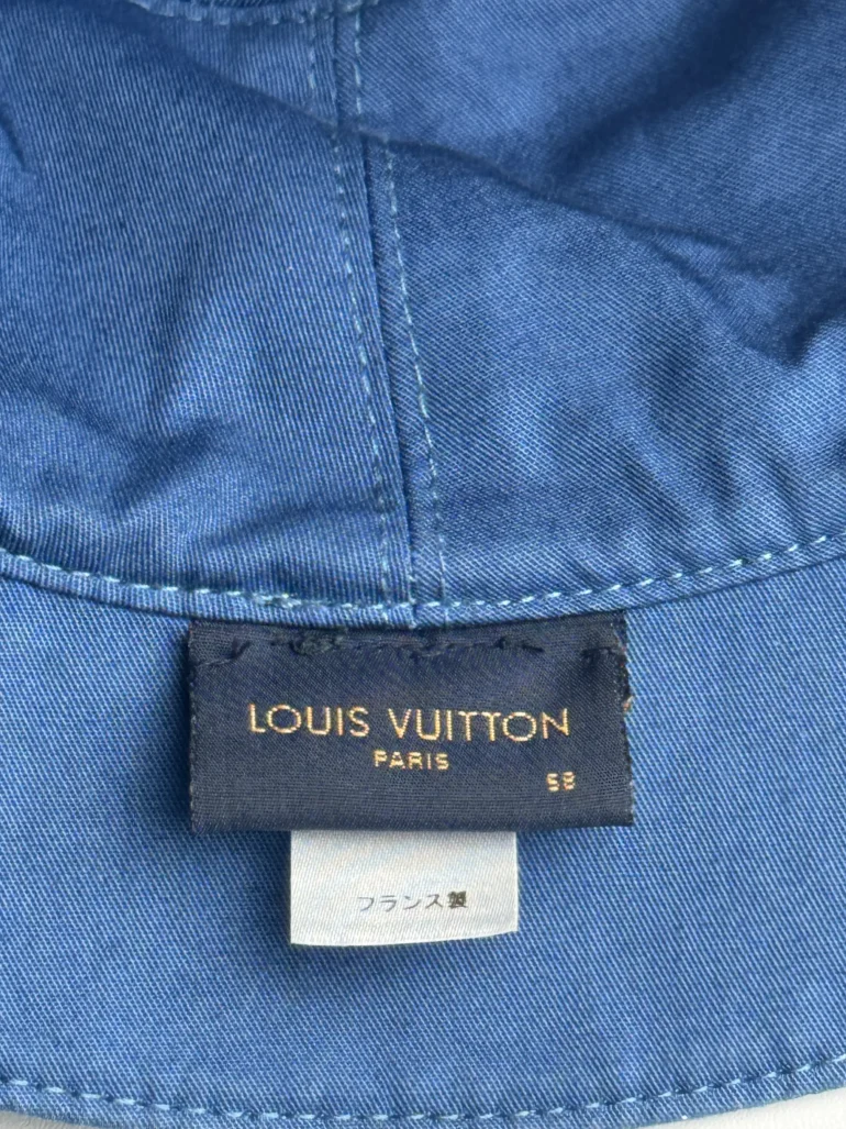 Louis Vuitton Denim Monogram Essential Reversible Bucket Hat