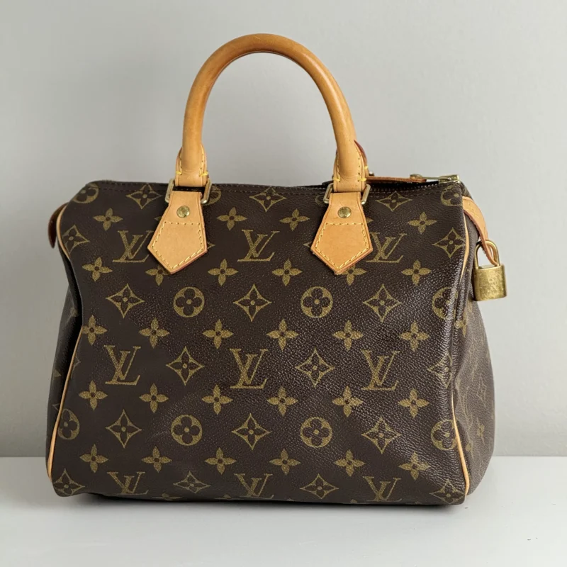Pre Owned Louis Vuitton Speedy 25 Monogram Top Handle Bag