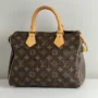 Pre Owned Louis Vuitton Speedy 25 Monogram Top Handle Bag