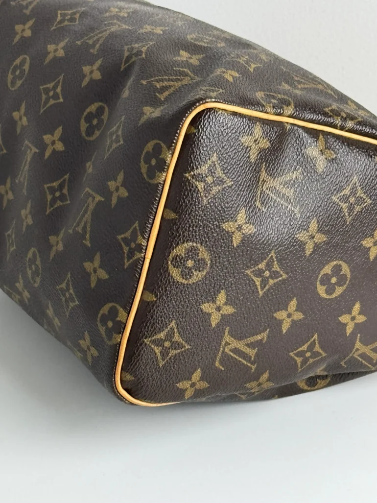 Pre Owned Louis Vuitton Speedy 25 Monogram Top Handle Bag