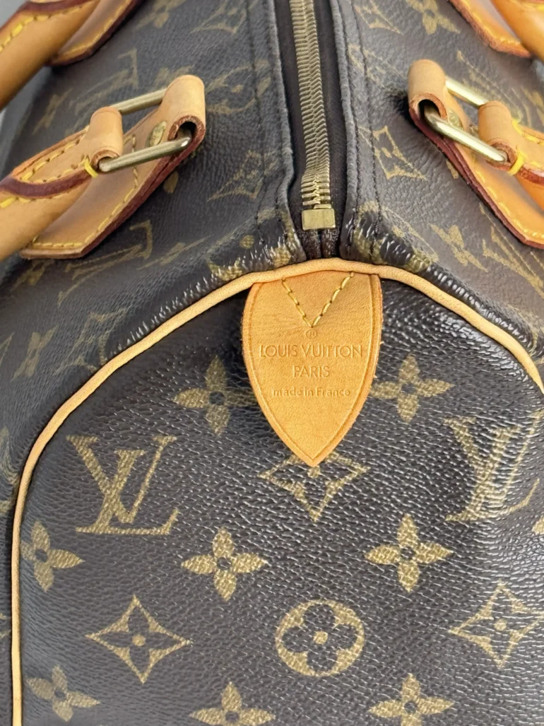 Pre Owned Louis Vuitton Speedy 25 Monogram Top Handle Bag