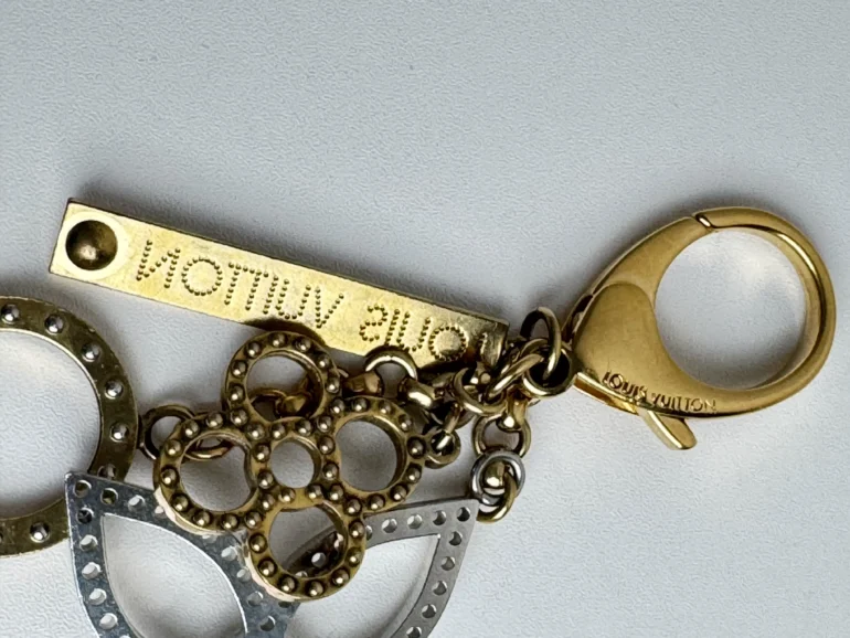 Pre Owned Louis Vuitton Flower Bijoux Sac Tapage Bag Charm Metal