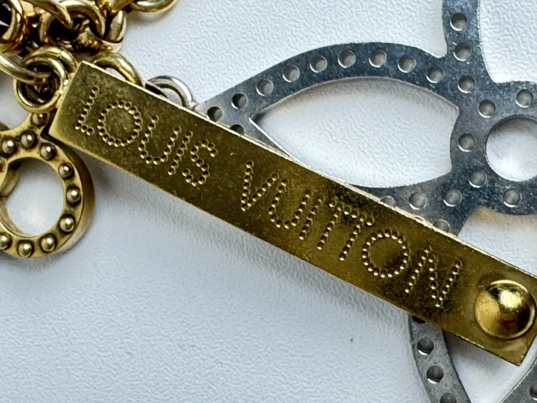 Pre Owned Louis Vuitton Flower Bijoux Sac Tapage Bag Charm Metal