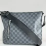 Pre Owned Louis Vuitton Damier Graphite Mick MM