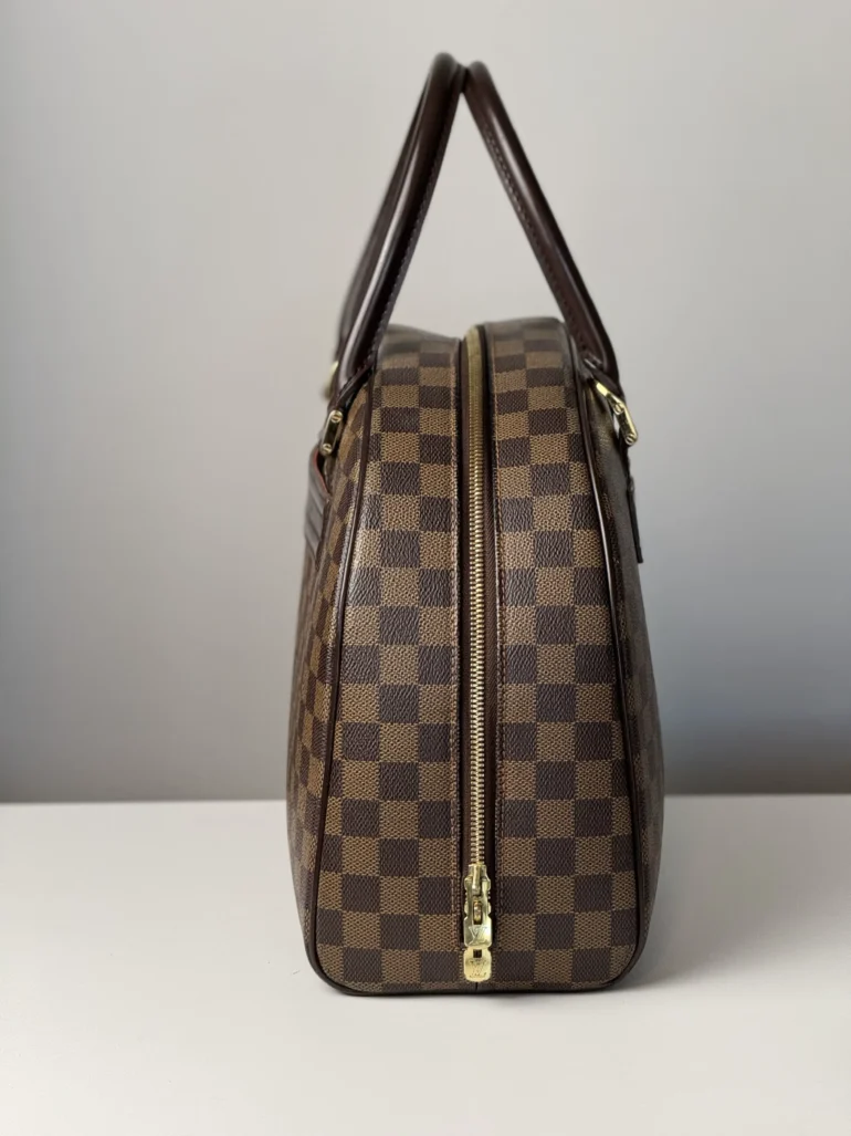Pre Owned Louis Vuitton Nolita Damier Ebene Top Handle Tote