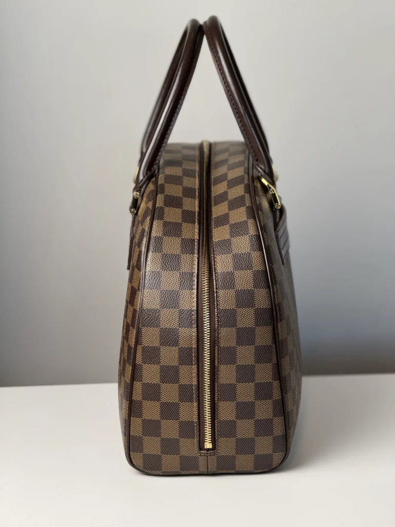 Pre Owned Louis Vuitton Nolita Damier Ebene Top Handle Tote