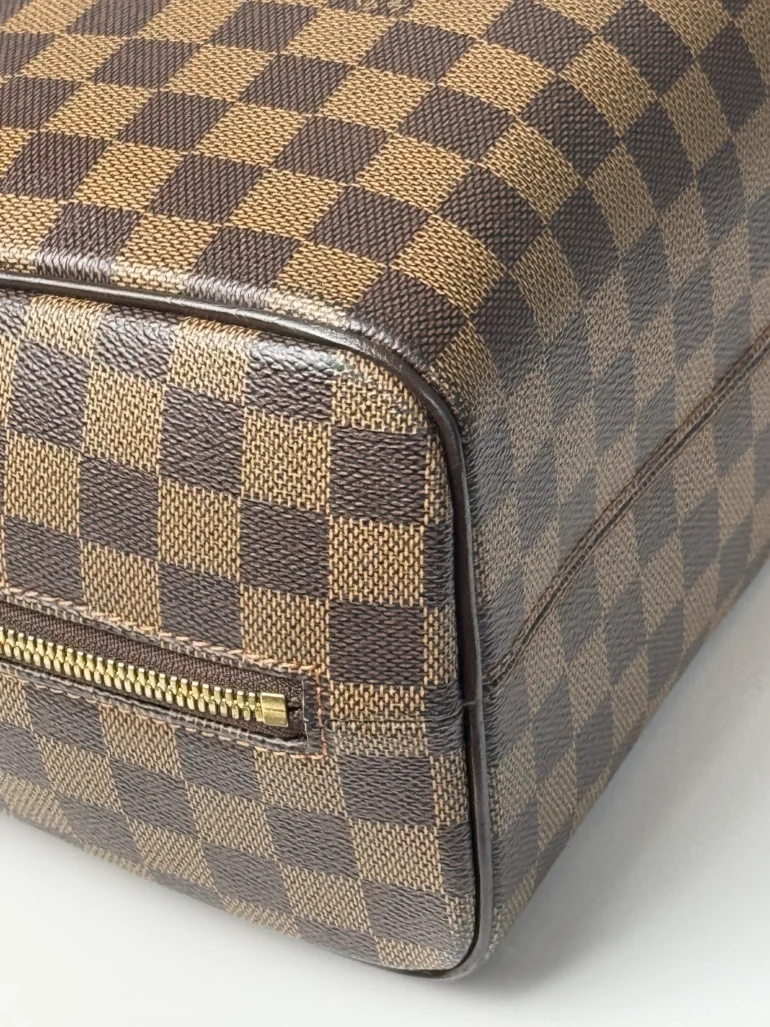 Pre Owned Louis Vuitton Nolita Damier Ebene Top Handle Tote