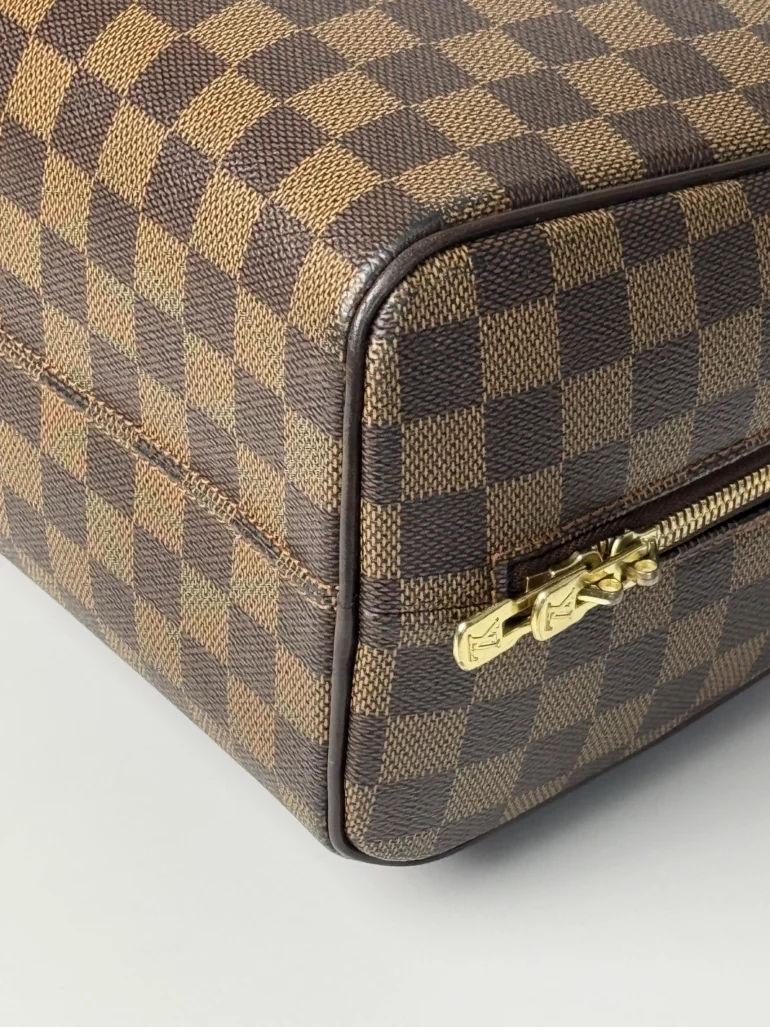 Pre Owned Louis Vuitton Nolita Damier Ebene Top Handle Tote