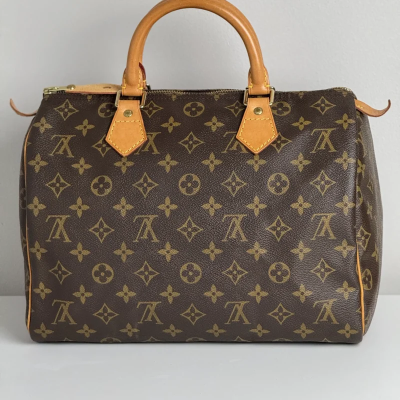 Pre Owned Louis Vuitton Speedy 30 Monogram Top Handle Bag