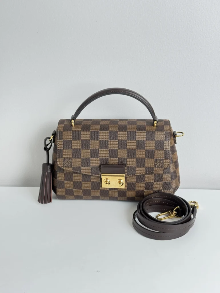 Louis Vuitton Damier Ebene Croisette Crossbody Bags
