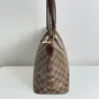 Pre Owned Louis Vuitton Damier Ebene Saleya MM Tote Bag