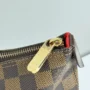 Pre Owned Louis Vuitton Damier Ebene Saleya MM Tote Bag