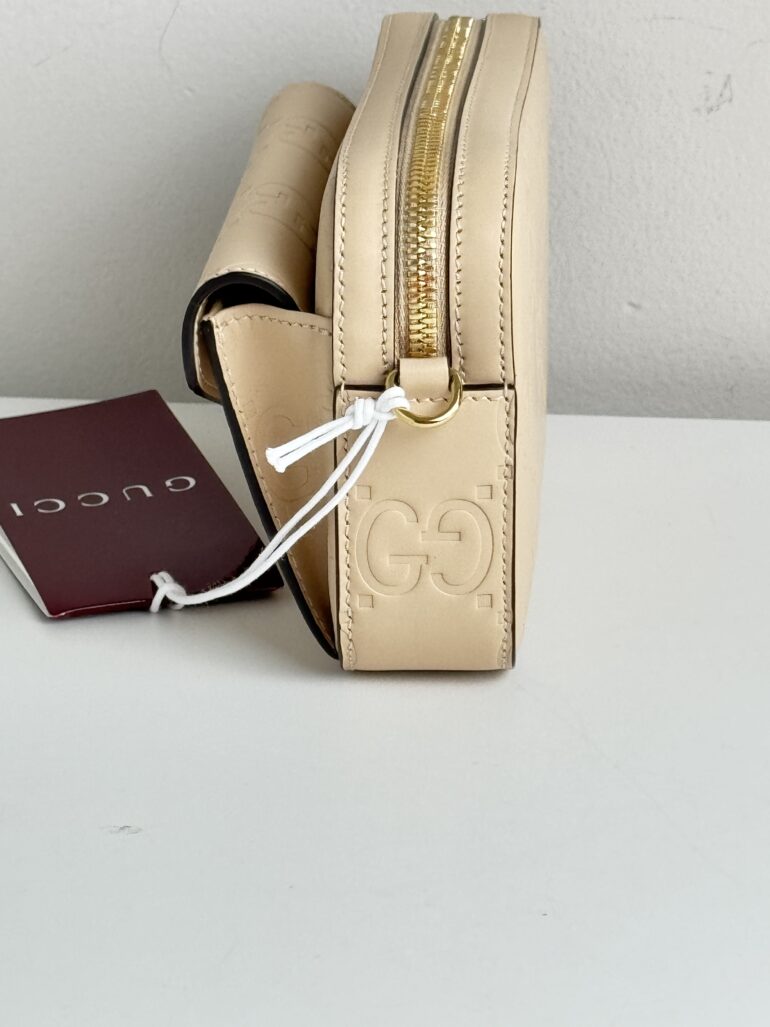 Pre Owned Gucci GG Super Mini Crossbody Bag New With Tags