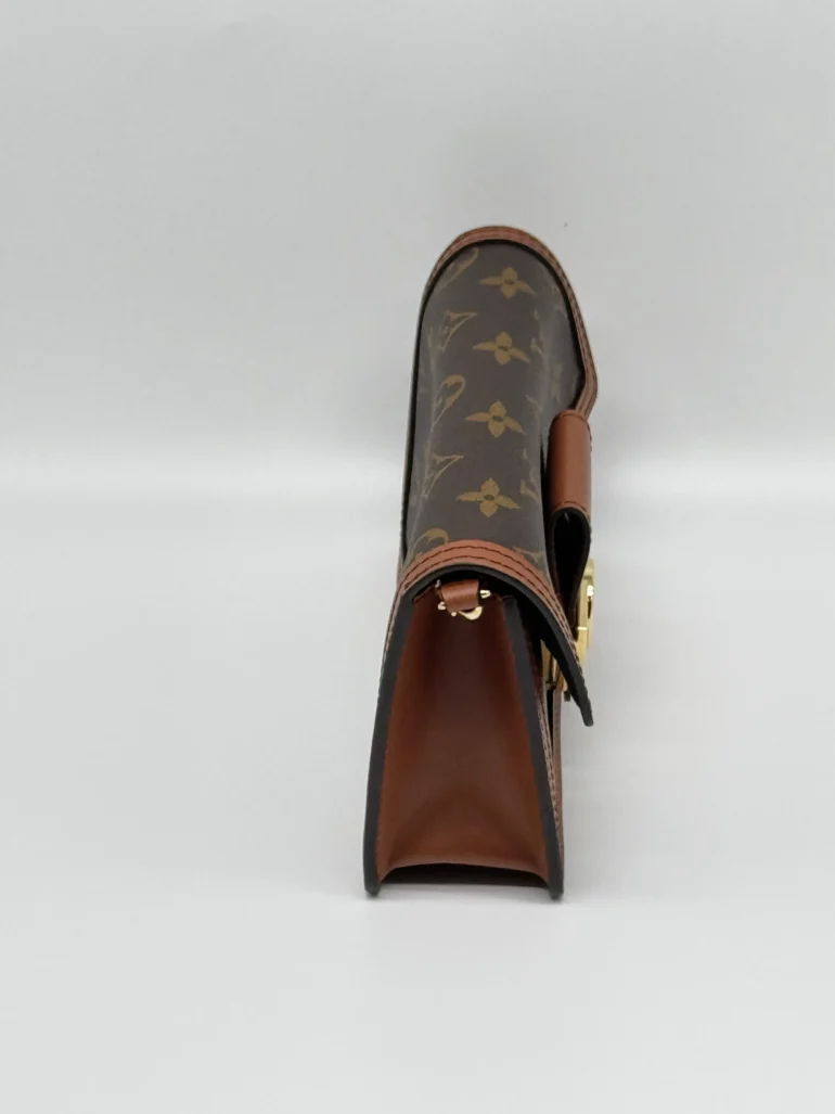 Pre Owned Louis Vuitton Reverse Monogram Dauphine Chain Wallet