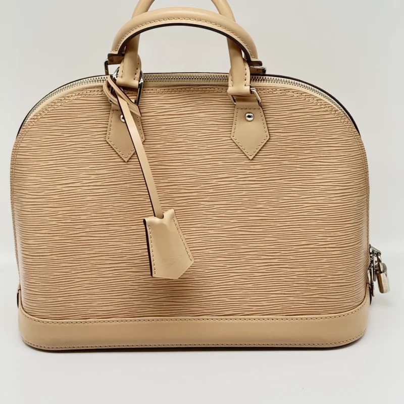 Pre Owned Louis Vuitton Alma MM Dune Epi  Leather Bag